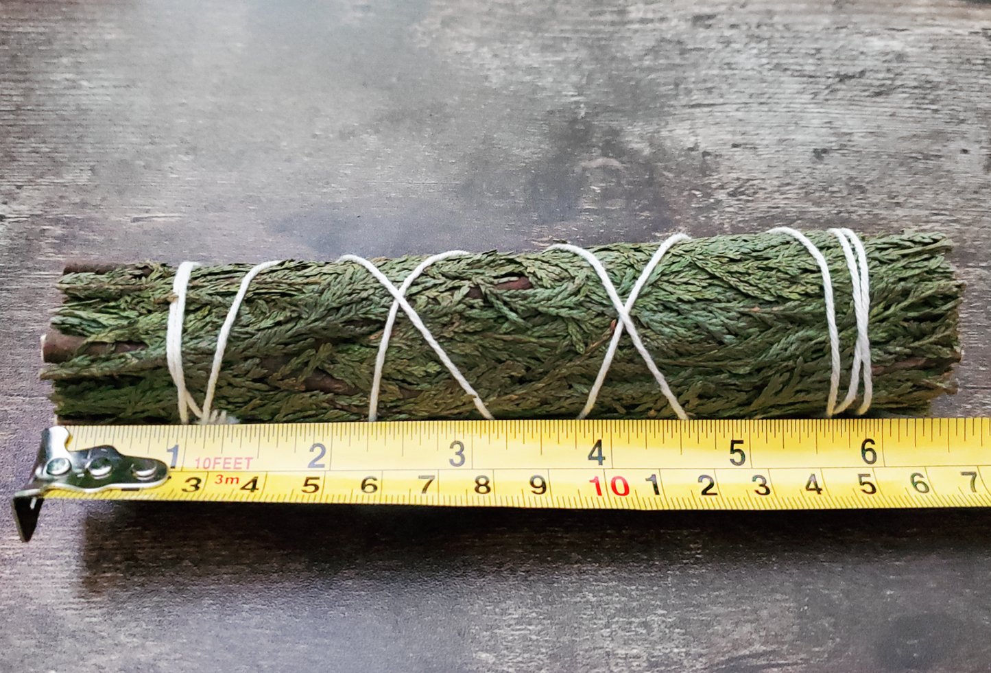 All Natural Smudge Kit Cedar Sage Sticks 6''Long